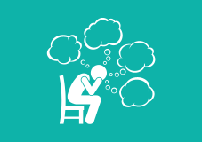 Stress et fatigue illustration
