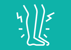 leg pain illustration